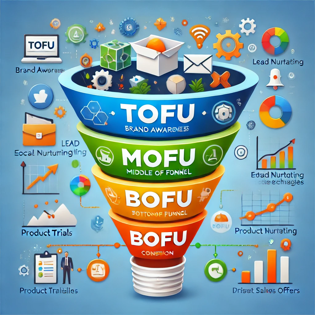 leaduri pe segmente de funnel